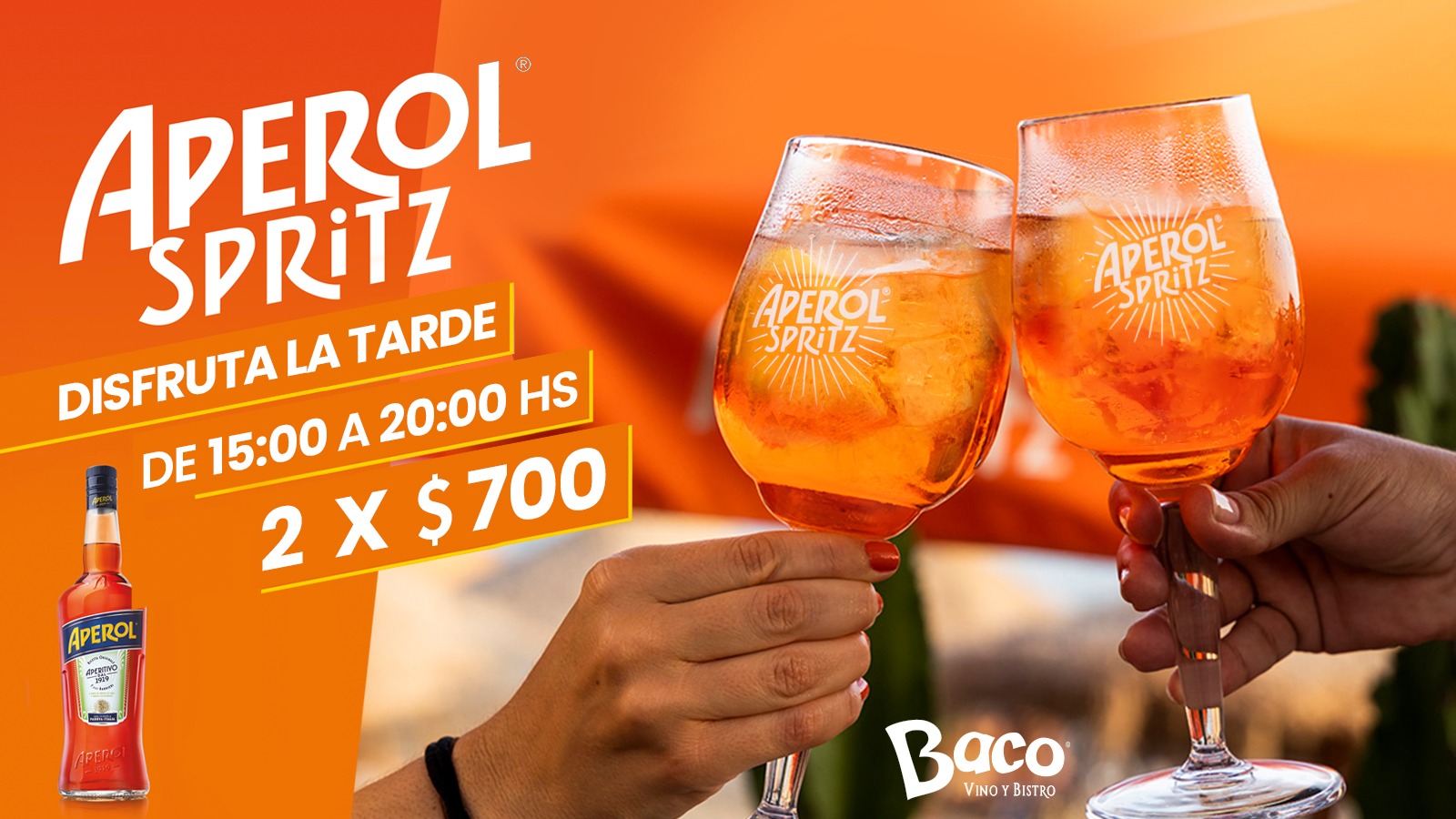 Aperol Spritz - Baco